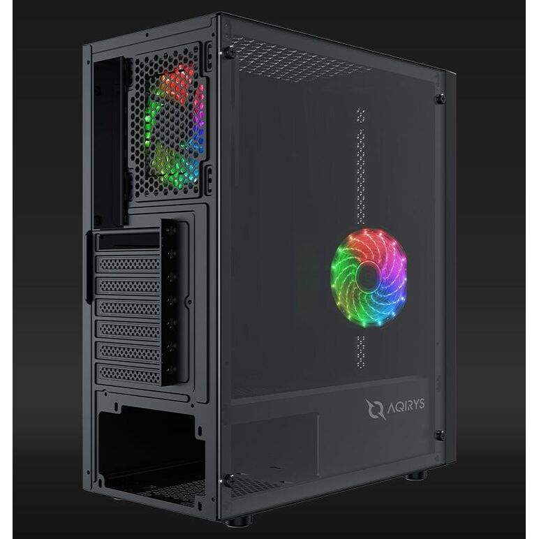 Carcasa aqirys mizar midi tower black rgb,  Carcase | electropc.ro