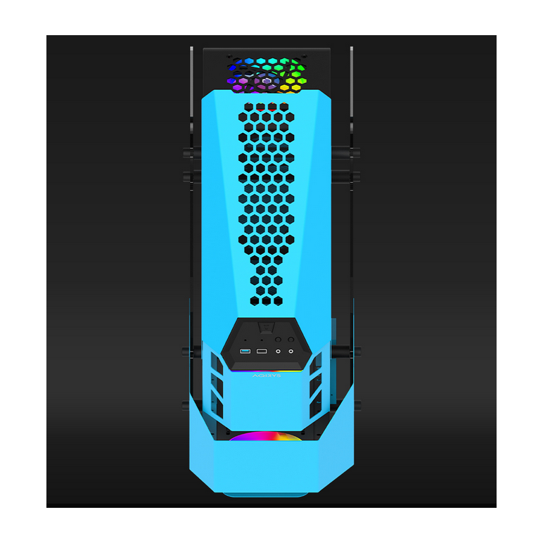 Carcasa aqirys procyon mid tower  case type: mid tower materials: tempered glass (left & right side panel), 0.7 mm spcc steel, abs m/b support: mini-itx, micro-atx, atx psu support: atx, 175 mm maximum length (bottom installation) vga support: 330 mm maxi,  Carcase | electropc.ro
