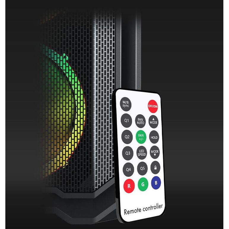 Carcasa aqirys wezen midi tower black rgb,  Carcase | electropc.ro