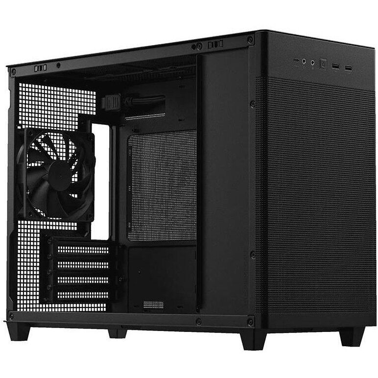 Carcasa asus ap201 mesh black matx  small tower,  Carcase | electropc.ro