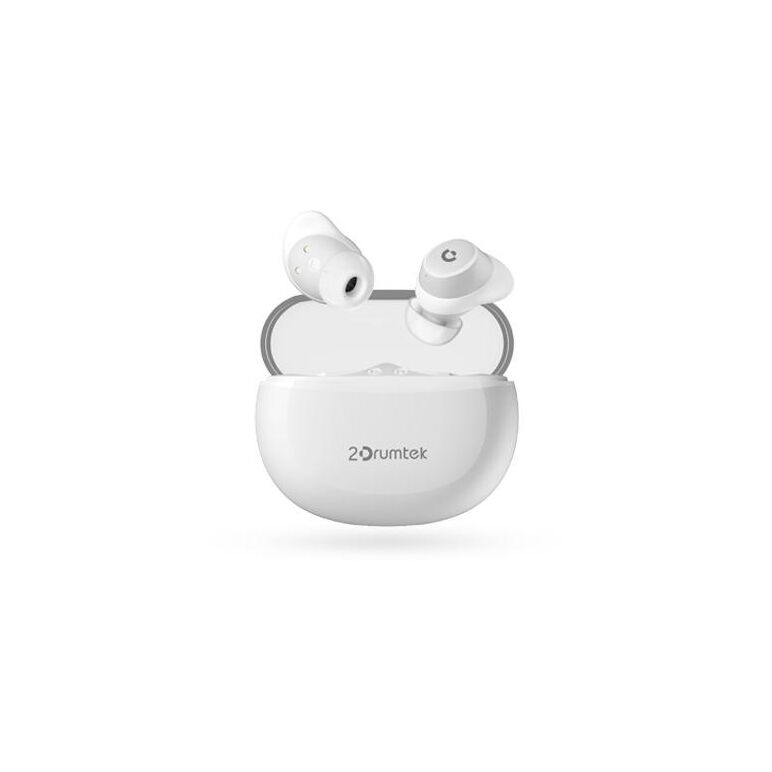 Casti a4tech b27-w true wireless, intraauriculare, microfon, bluetooth 5.2, autonomie 20 de ore, control volum, alb,  Casti audio | electropc.ro