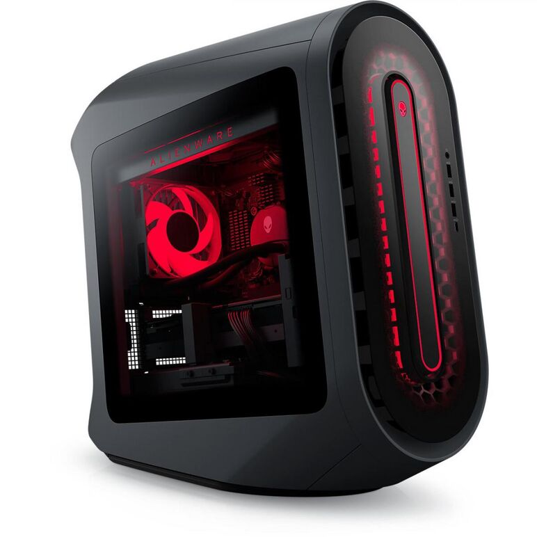 Dell gaming desktop alienware aurora r14, 750w platinum psu, dark, liquid-cooled cpu & clear side panel, amd ryzen(tm) 9 5950x (16-core, 72mb total cache, max boost clock of 4.9ghz), nvidia(r) geforce rtx(tm) 3090 24gb gddr6x, 64gb, 4x16gb, ddr4, 3200mhz,,  Desktop PC | electropc.ro