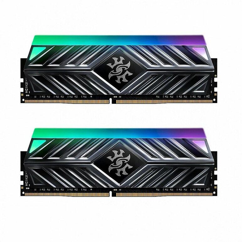 Memorie ram adata xpg spectrix d41, dimm, ddr4, 16gb (2x8gb), cl18, 3600mhz,  Memorii RAM Desktop | electropc.ro