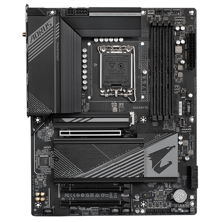 Placa de baza gigabyte aorus b760 elite ax lga1700, 4x ddr5,  Placi de baza | electropc.ro