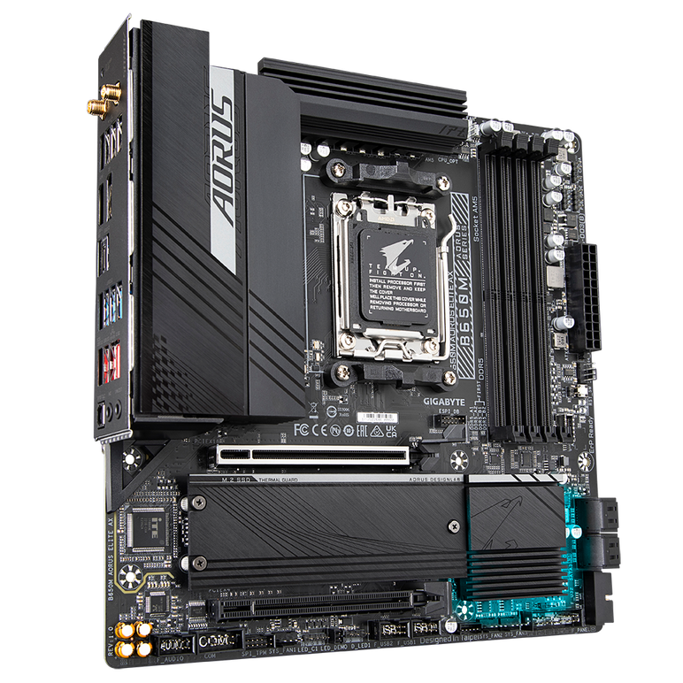 Placa de baza gigabyte b650m aorus elite ax am5,  Placi de baza | electropc.ro