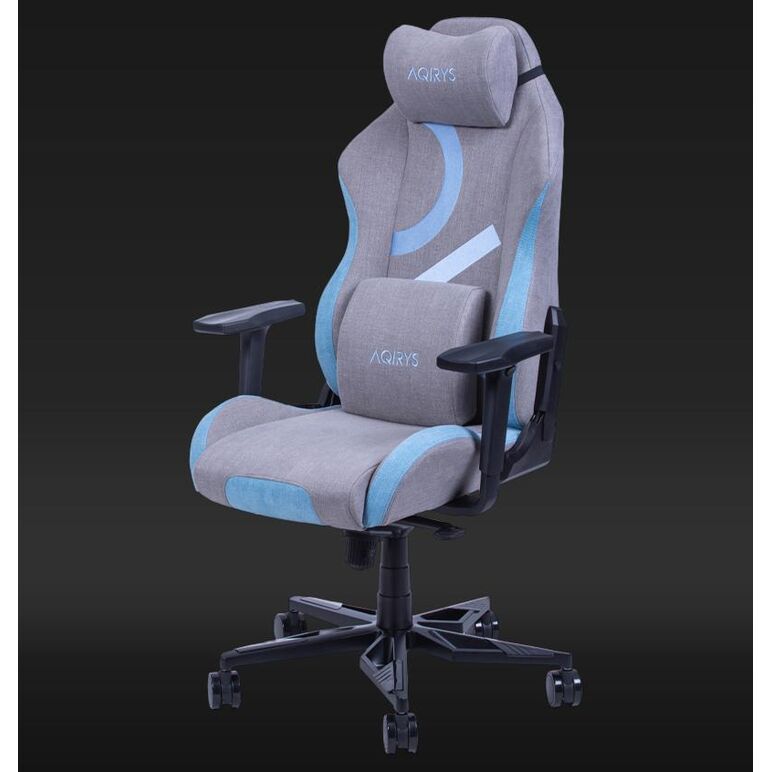 Scaun de gaming aqirys ymir, gri/albastru,  Scaune gaming | electropc.ro