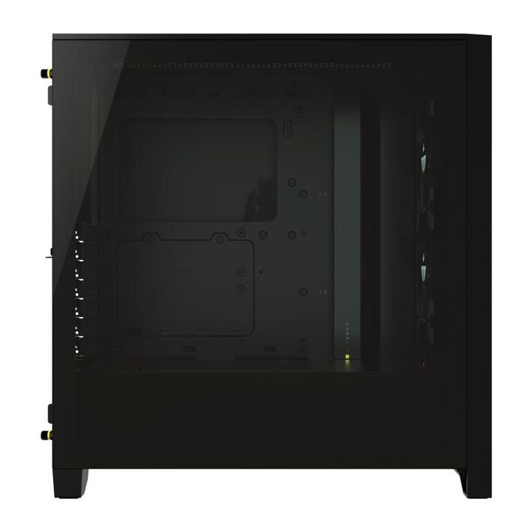 Carcasa corsair 4000x airflow tempered glass mid-tower atx case, fara sursa, black,  Carcase | electropc.ro