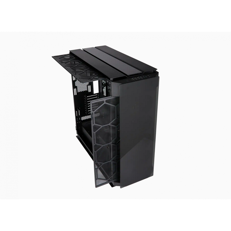 Carcasa corsair obsidian series 1000d supertower  case dimensions (mm) 800mm x 505mm x 800mm maximum gpu length (mm) 400mm maximum psu length (mm) atx - 225mm, sfx - 140mm maximum cpu cooler height (mm) 180mm expansion slots 10 case drive bays (x6) 2.5 (x,  Carcase | electropc.ro