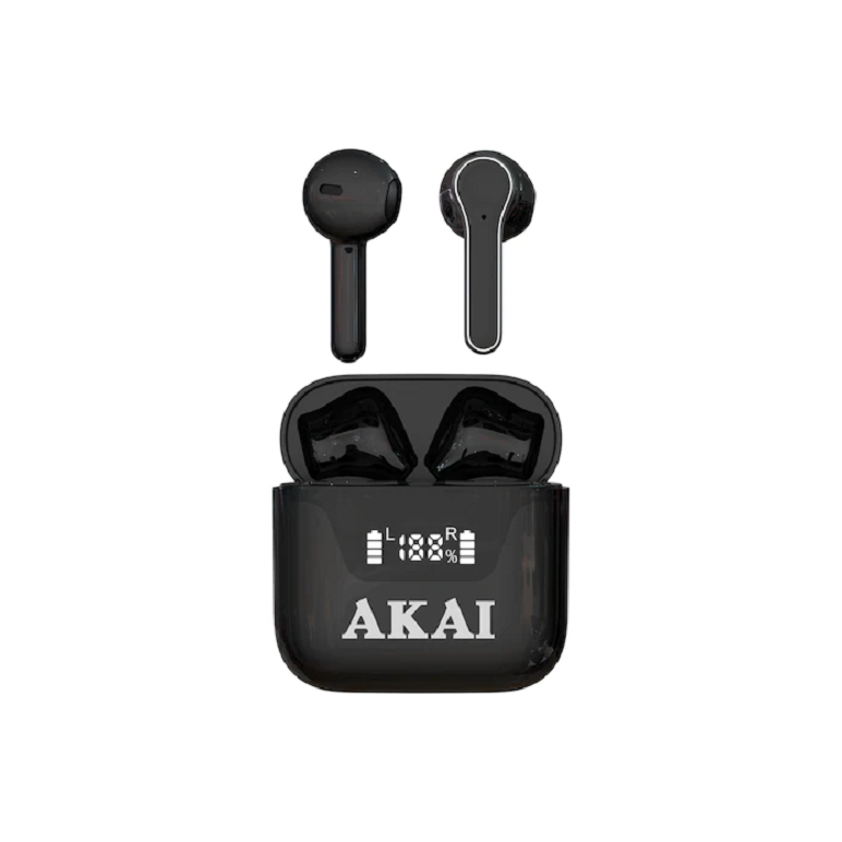 Casti akai bte-j101, in-ear, bluetooth, negru,  Casti audio | electropc.ro