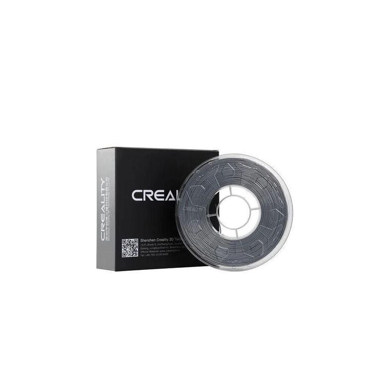 Creality cr pla 3d printer filament, silver, printing temperature: 190-220, filament diameter: 1.75mm, tensile strength: 60mpa, size of filament wheel: diameter 200mm, height 66mm, hole diameter 56mm. utilizare: pana la 6 luni de la deschiderea ambalajulu,  Accesorii imprimare 3D | electropc.ro