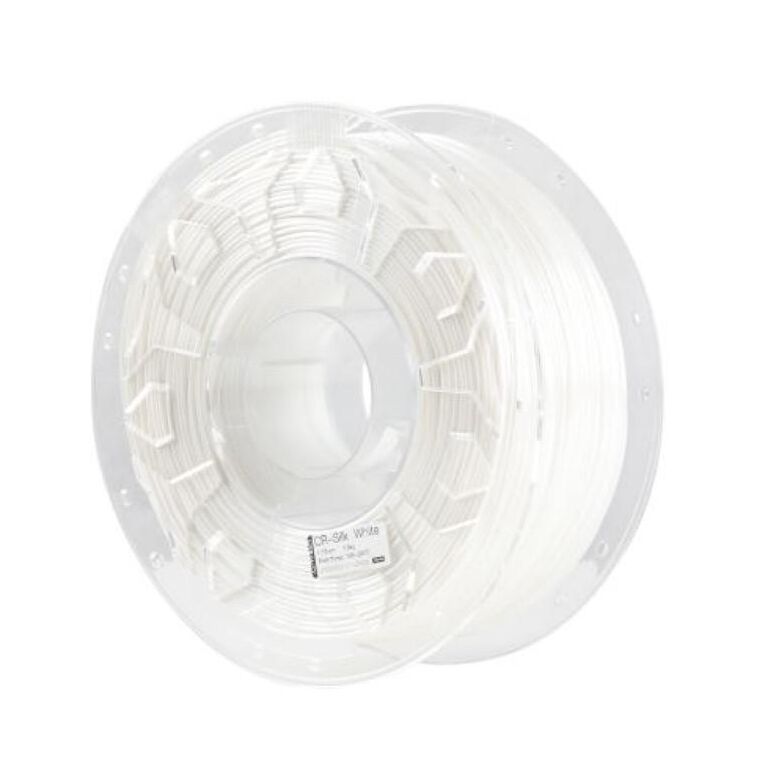 Creality pla 3d printer filament, silk white, printing temperature: 190-220, filament diameter: 1.75mm, tensile strength: 60mpa, size of filament wheel: diameter 200mm, height 66mm, hole diameter 56mm. utilizare: pana la 6 luni de la deschiderea ambalajul,  Accesorii imprimare 3D | electropc.ro