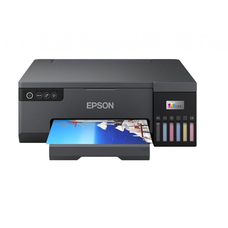 Imprimanta inkjet color foto ciss epson l8050, dimensiune a4, 6 culori, viteza max  8ppm alb-negru, 8ppm color, rezolutie 5760x1440dpi, alimentare hartie 100 coli,  interfata wireless lan ieee 802.11a/b/g/n, wi-fi direct, consumabile: se livreaza cu cartu,  Imprimante foto | electropc.ro