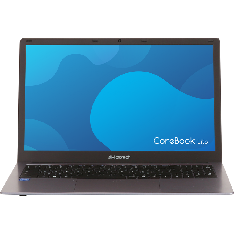Microtech corebook lite 15.6", fhd 1920 x 1080, intel® celeron® seria n4020 2 nuclee 64 biți până la 2.80 ghz, 8gb ram, 256gb ssd, material: abs, culoare: gri sideral, tip ecran: ips, format: 16:9, wireless: wi-fi 802.11 a/b/g/n/ac dual band bluetooth 4.2,  Laptopuri | electropc.ro