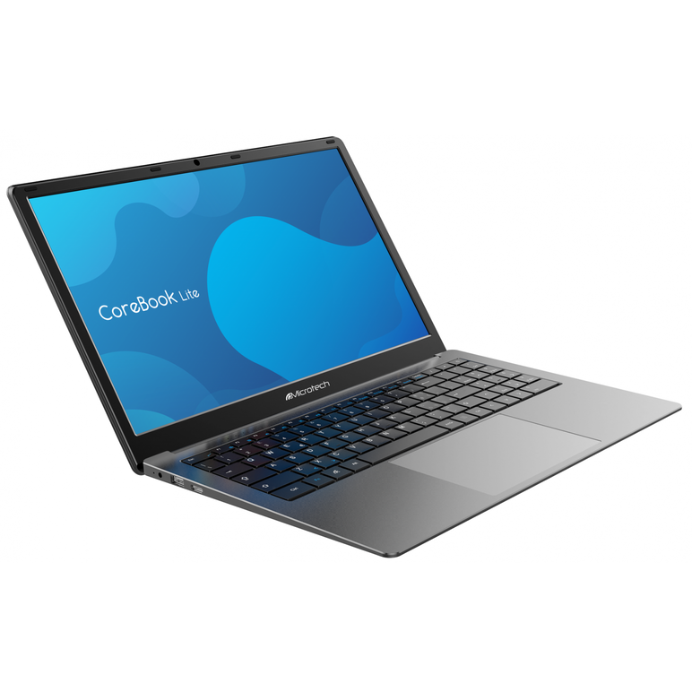 Microtech corebook lite 15.6", fhd 1920 x 1080, intel® celeron® seria n4020 2 nuclee 64 biți până la 2.80 ghz, 8gb ram, 256gb ssd, material: abs, culoare: gri sideral, tip ecran: ips, format: 16:9, wireless: wi-fi 802.11 a/b/g/n/ac dual band bluetooth 4.2,  Laptopuri | electropc.ro