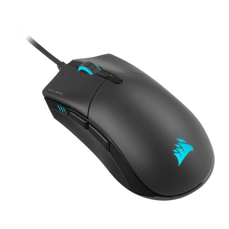 Mouse gaming corsair sabre rgb pro champion series, wired, negru,  Mouse | electropc.ro