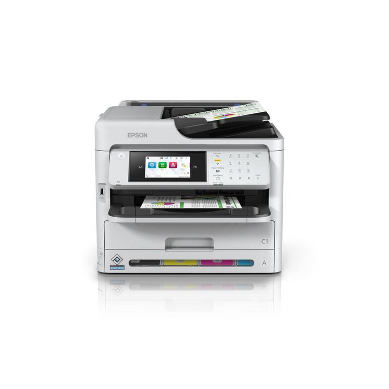 Multifunctional inkjet color epson workforce pro wf-c5890dwf, dimensiune a4 (printare, copier, fax ),duplex, viteza 34ppm alb-negru si color, rezolutie 4.800 x 1.200 dpi, alimentare hartie 250 coli + 50 adf, scanner: 24 ipm,rezolutie 1200 x 2400dpi, scan ,  Multifunctionale Inkjet | electropc.ro