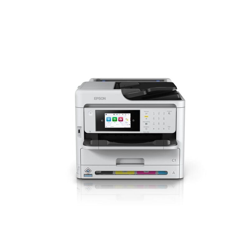 Multifunctional inkjet color epson workforce pro wf-c5890dwf, dimensiune a4 (printare, copier, fax ),duplex, viteza 34ppm alb-negru si color, rezolutie 4.800 x 1.200 dpi, alimentare hartie 250 coli + 50 adf, scanner: 24 ipm,rezolutie 1200 x 2400dpi, scan ,  Multifunctionale Inkjet | electropc.ro