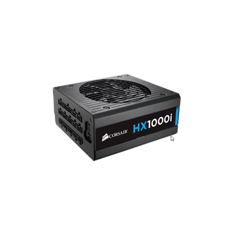 Sursa corsair hxi series hx1000i, 1000w, full-modulara, 80 plus ultra-low noise platinum, eff. 92%, active pfc, atx12v v2.4, 1x140mm fan, retail,  Surse PC | electropc.ro