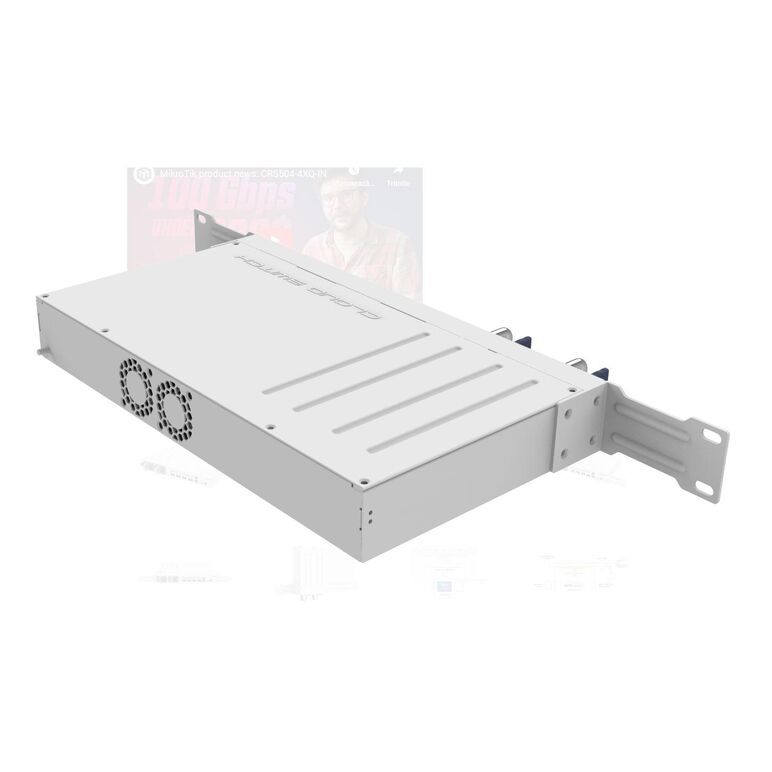 Switch mikrotik crs504-4xq-in, 1 x 10/100mbps, 4 x 100 qsfp28 , procesor: 650 mhz, 64mb ram, 16mb flash, dimensiuni: 320 x 185 x 44 mm, racier: 2 vantilatoare.ip 20.,  Switch-uri | electropc.ro