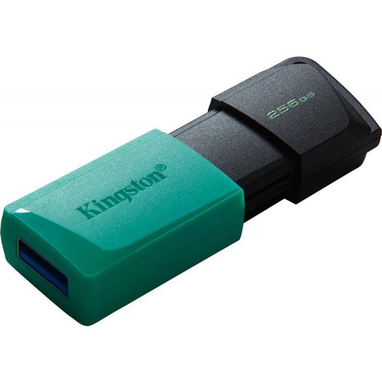 Memorie usb flash drive kingston datatraveler exodia m, 256gb, usb 3.2, negru,  Memorii USB | electropc.ro