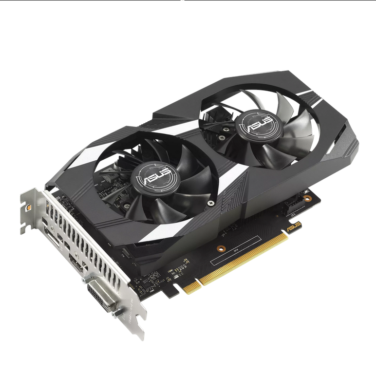 Placa video asus nvidia dual geforce gtx 1650 oc 4gb gddr6, 128bit, 1x displayport, 1x hdmi, 1x dvi-d, pcie 3.0,  Placi video | electropc.ro