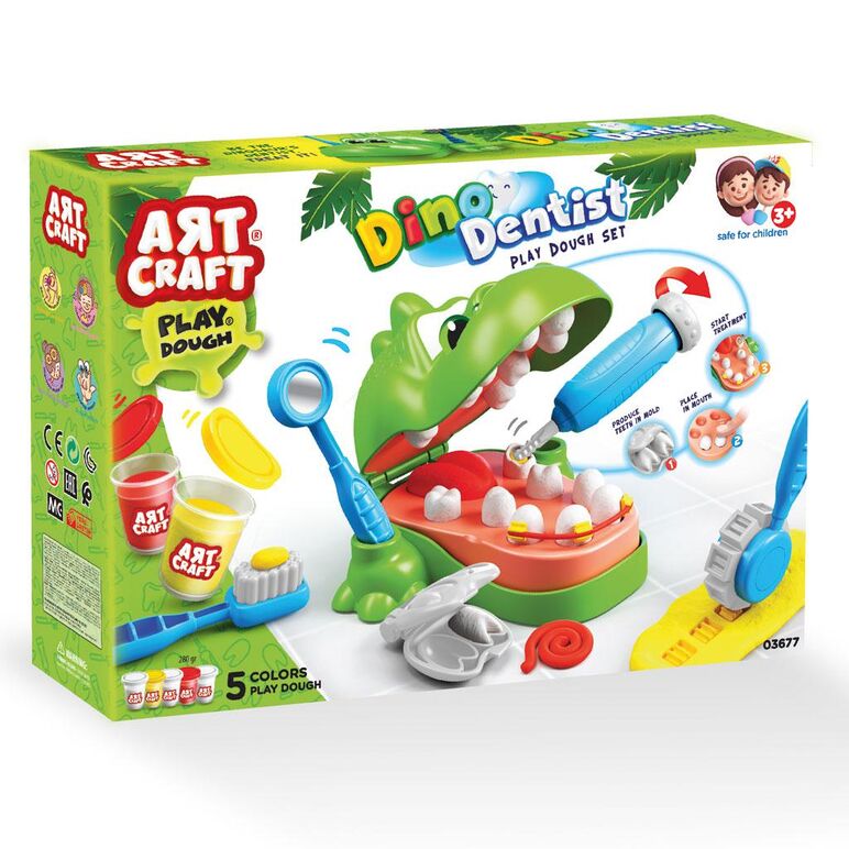Set nisip modelator, dino dentist,  Jocuri educative | electropc.ro
