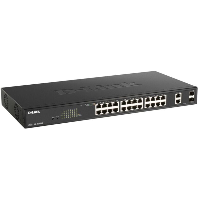 Switch d-link dgs-1100-26, 24 port, 10/100/1000 mbps,  Switch-uri | electropc.ro