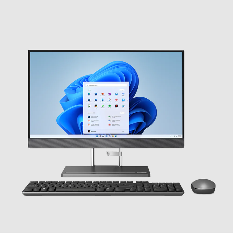 All-in-one lenovo ideacentre aio 5 24iah7 23.8" qhd (2560x1440) ips 300nits anti-glare, 72% ntsc, 100hz, intel core i5-12500h, 12c (4p + 8e) / 16t, p-core 2.5 / 4.5ghz, e-core 1.8 / 3.3ghz, 18mb, video integrated intel iris xe graphics, ram 2x 8gb so-dimm,  All in one PC | electropc.ro