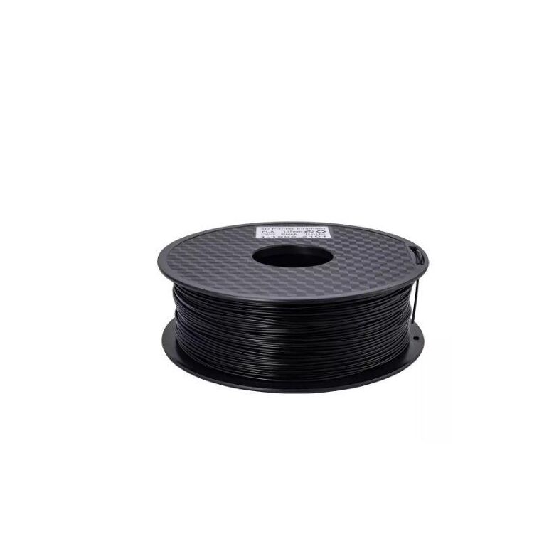 Creality ender pla 3d printer filament, black, printing temperature: 200, filament diameter: 1.75mm, tensile strength: 60mpa, size of filament wheel: diameter 200mm, height 70mm, hole diameter 56mm.,  Accesorii imprimare 3D | electropc.ro