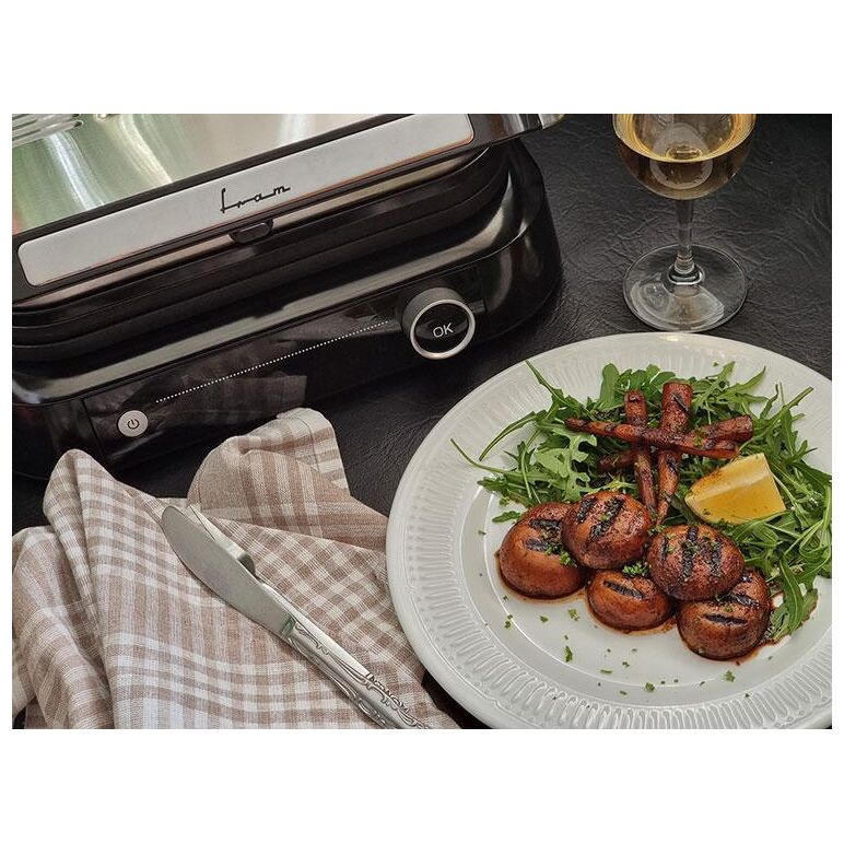 Grill electric fram  feg-2100ssbk,  Gratare electrice | electropc.ro