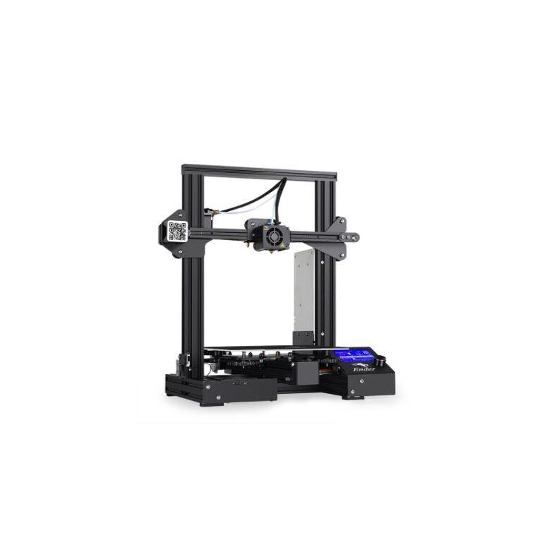 Imprimanta 3d creality ender-3, precizie +/-0.1mm, diametru filament: 1.75mm, tip filament compatibil: pla, tpu, copper, wood, temperatura duza:250 c, duza: :0.4mm(0.2/0.3/0.6/0.8/1.0), format: stl/obj/amf, printing size 220*220*250mm, dimensiuni: 440*440,  Imprimante 3D | electropc.ro