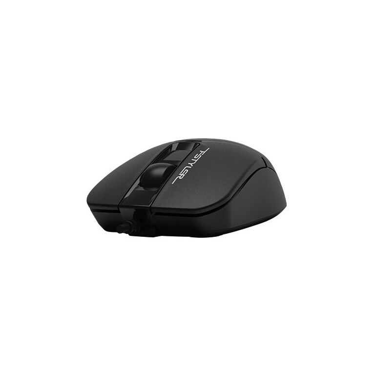 Mouse a4tech fm12 black, cu fir, negru,  Mouse | electropc.ro