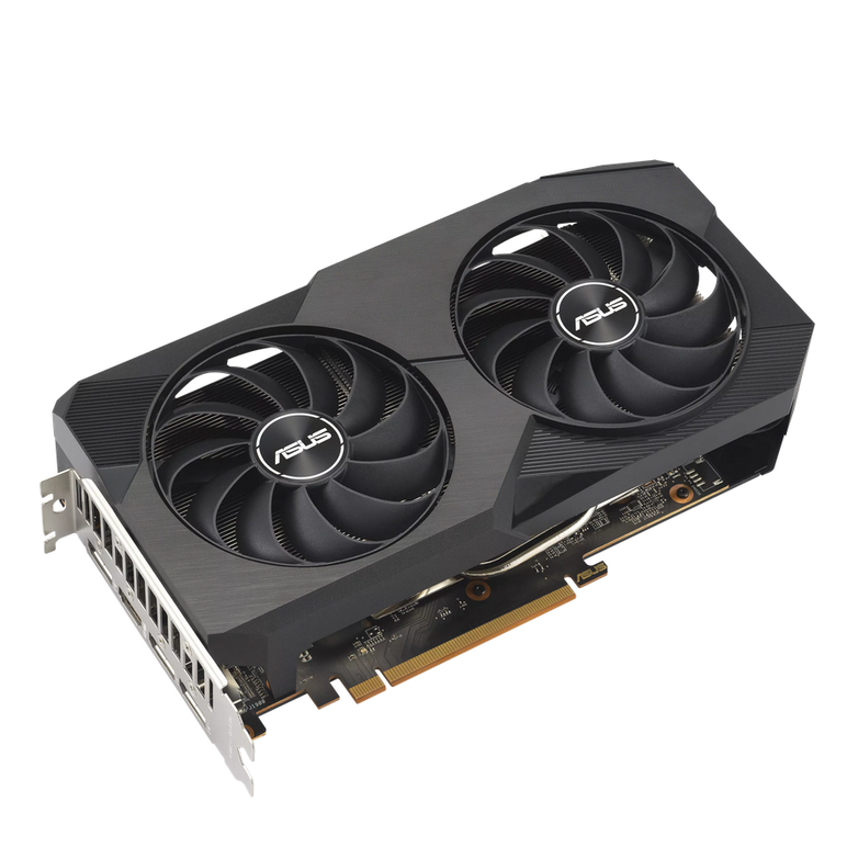 Placa video asus dual radeon rx6600 8gb v2, gddr6, 128bit, 2491mhz boost clock, 1x hdmi 2.1, 3xdisplayport 1.4a, pci-e 4.0,  Placi video | electropc.ro