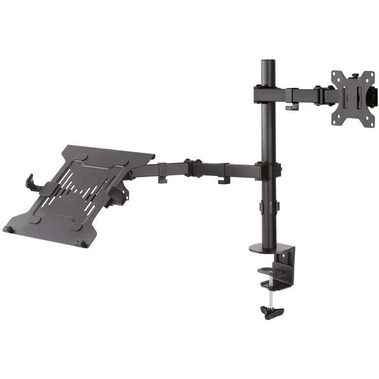 Suport monitor de birou, neomounts by newstar fpma-d550notebook, 10" - 32", vesa 100x100, suporta pana la 8kg, negru,  TV & Electronice & Gaming | electropc.ro