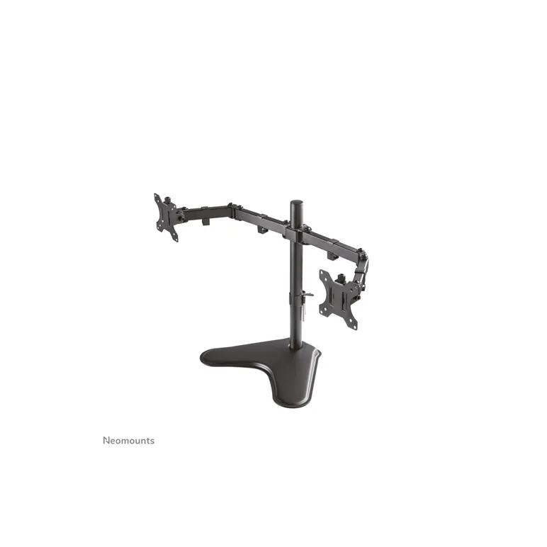 Suport monitor de birou dual, neomounts by newstar fpma-d550ddblack , 10" - 32", vesa 100x100, suporta pana la 8kg, negru,  TV & Electronice & Gaming | electropc.ro