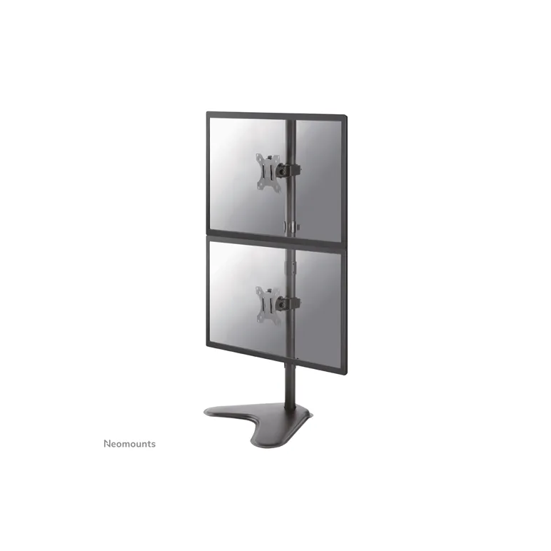 Suport monitor de birou dual, neomounts by newstar fpma-d550ddvblack, 10" - 32", vesa 100x100, suporta pana la 8kg, negru,  TV & Electronice & Gaming | electropc.ro