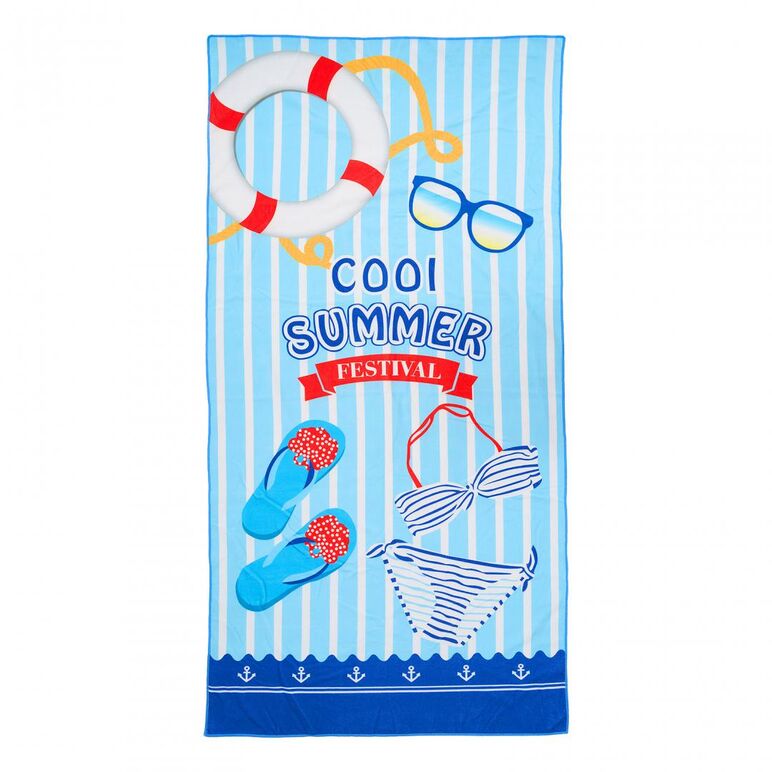 "beach towel 90x180 cm summer material : 100% polyester, 220 gsm ",  Prosoape de plaja | electropc.ro