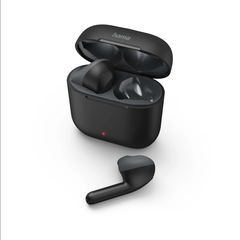 Casti true wireless hama freedom light, control vocal, negru,  Casti audio | electropc.ro