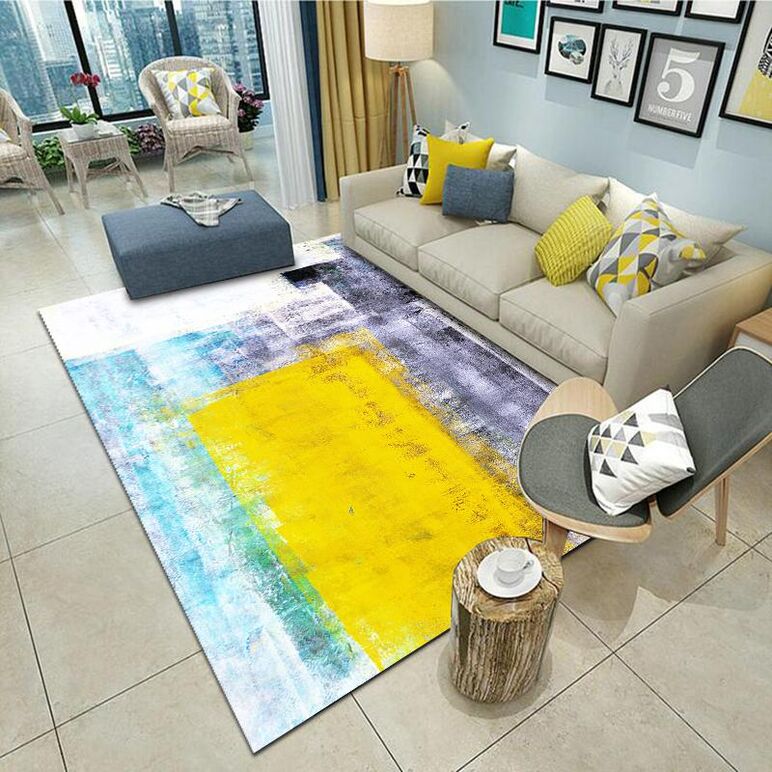 Covor heinner cu print digital 3d 160x230 cm sun,  Covoare | electropc.ro