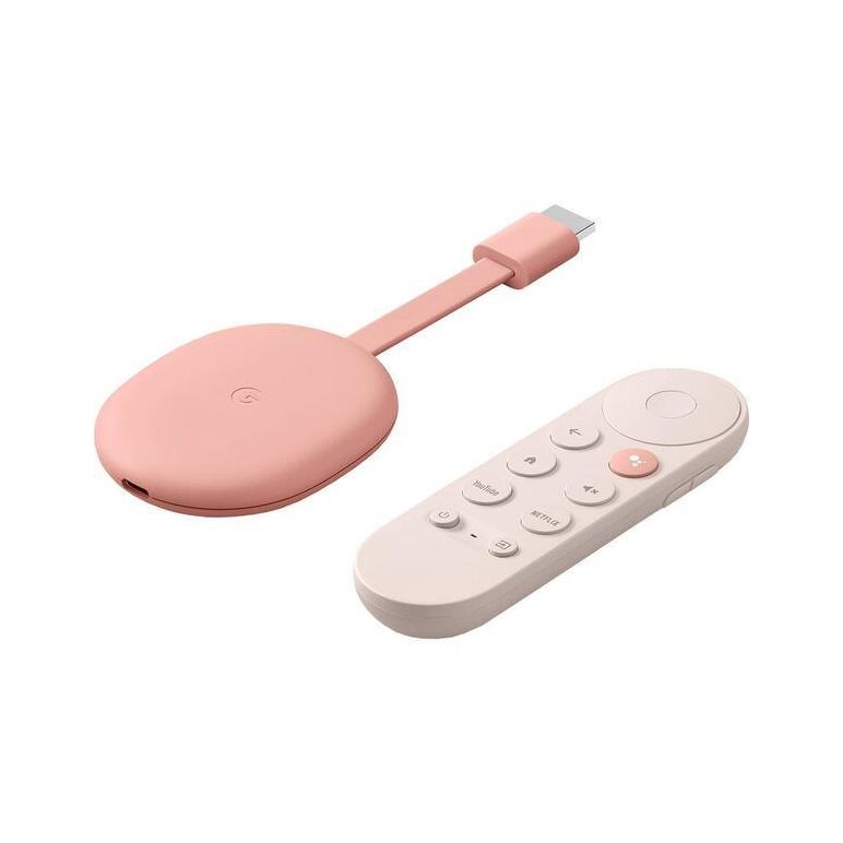 Google chromecast tv, 4k, hdmi, bluetooth, wi-fi, roz,  Mediaplayere | electropc.ro