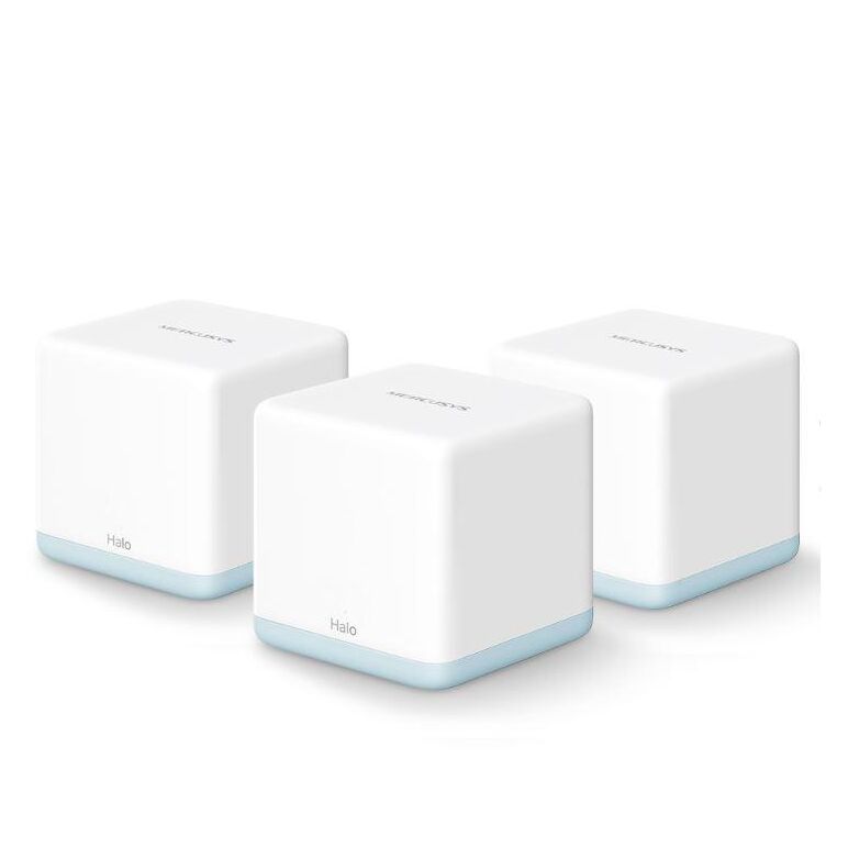 Mercusys ac1200 whole home wi-fi system halo h30(3-pack), standarde wireless: ieee 802.11 a/n/ac 5 ghz, ieee 802.11 b/g/n 2.4 ghz, viteza wireless: 867 mbps on 5 ghz, 300 mbps on 2.4 ghz, dual-band: 2.4ghz, 5ghz, securitate wireless: wpa-psk/wpa2-psk, mod,  Routere Wireless | electropc.ro