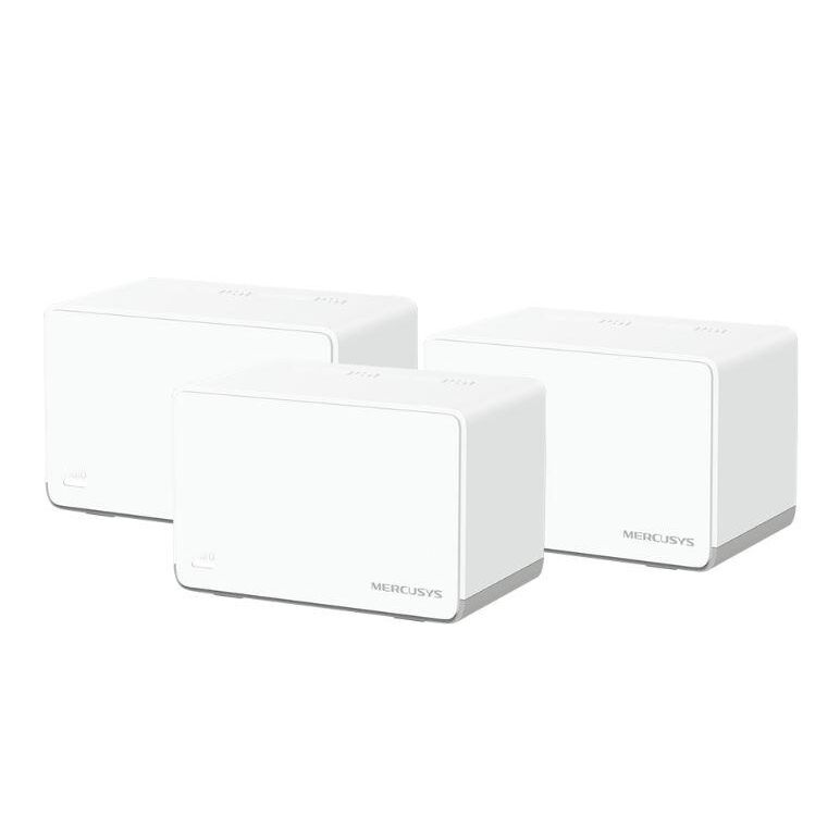 Mercusys ax1800 whole home wi-fi system halo h70x(3-pack),wi-fi 6 dual-band, standarde wireless: ieee 802.11ax/ac/n/a 5 ghz, ieee 802.11ax/n/b/g 2.4 ghz, viteza wireless: 1201 mbps on 5 ghz, 574 mbps on 2.4 ghz, securitate wireless:  wpa-psk/wpa2-psk/wpa3,  Routere Wireless | electropc.ro
