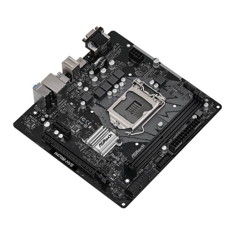 Placa de baza asrock h470m-hvs, socket 1200,  Placi de baza | electropc.ro