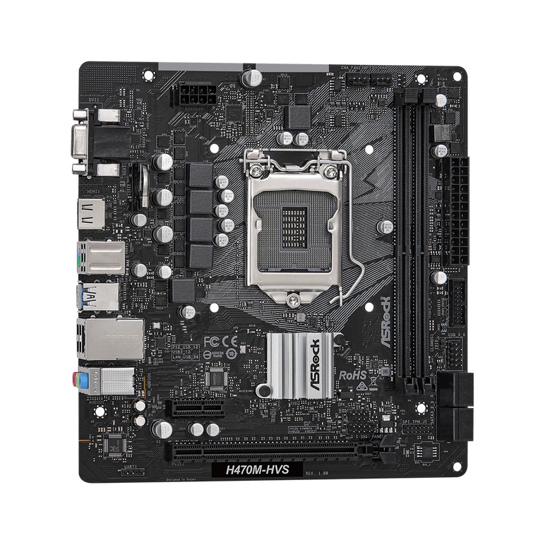 Placa de baza asrock h470m-hvs, socket 1200,  Placi de baza | electropc.ro