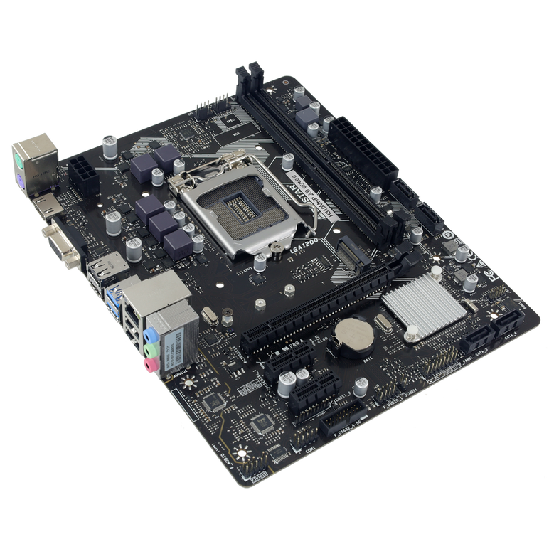 Placa de baza biostar h510mhp 2.0 lga1200, 2x ddr4 3200mhz, 1x pcie 4.0 x16, 2x pcie 3.0 x1, 1x m.2, 4x sata iii 6gbps, 1gbps lan, matx,  Placi de baza | electropc.ro