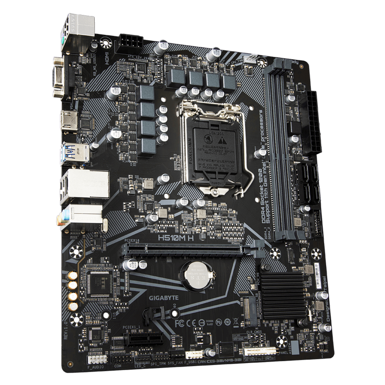 Placa de baza gigabyte h510m h, lga 1200,  Placi de baza | electropc.ro