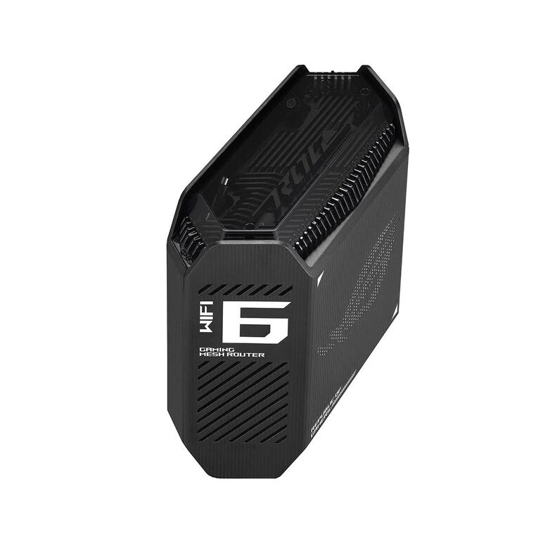 Router wireless asus gt6(b-1-pk)black, tri-band, wi-fi 6, standard retea: wifi 6 (802.11ax), ipv4, ipv6, backwards compatible with 802.11a/b/g/n/ac wi-fi, segment ax10000, , 2.4ghz  574mbps, 5g-1hz 4804mbps, 5g-2 4804mbps, 9 antene interne, procesor 1.7gh,  Routere Wireless | electropc.ro