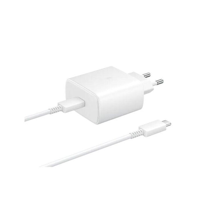 Samsung 65w travel adapter (no cable) 1xusb type-c white (bulk),  Incarcatoare telefoane | electropc.ro