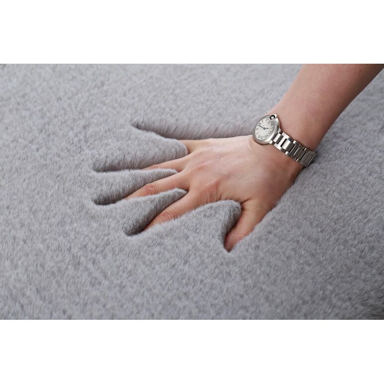 Covor heinner shaggy soft blanita gri 50x90 cm,  Covoare | electropc.ro