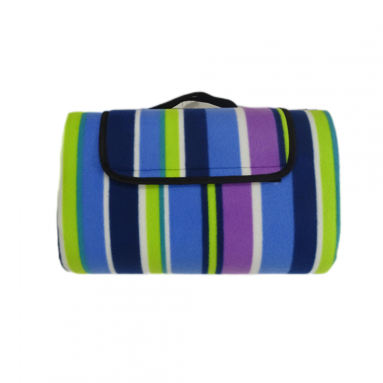 Patura picnic fleece 130x150 cm stripe,  Paturi picnic | electropc.ro